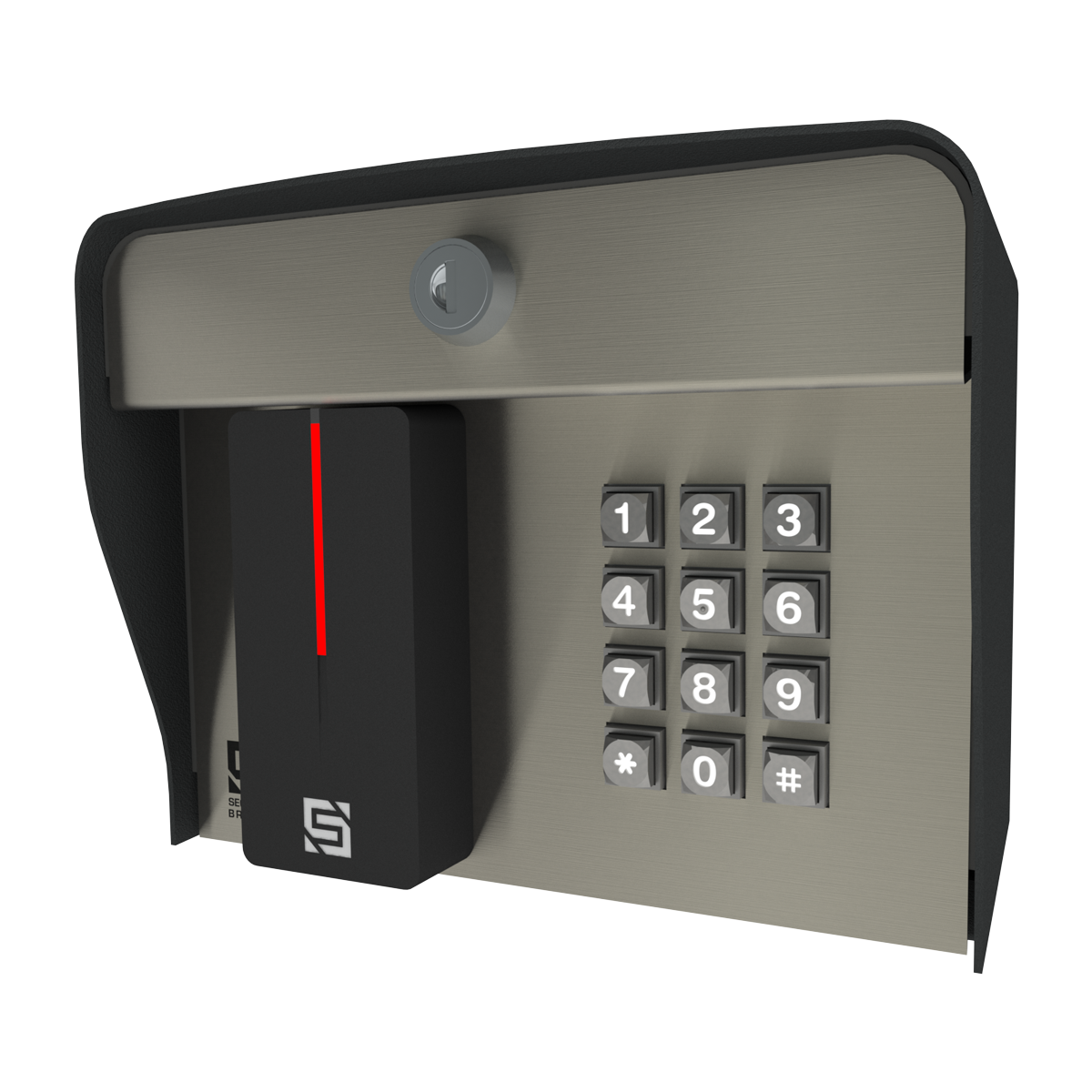 Security Brands Edge E3 SecurePass 27-230 – Smart Keypad and Card Reader with SecurePass Proximity Reader