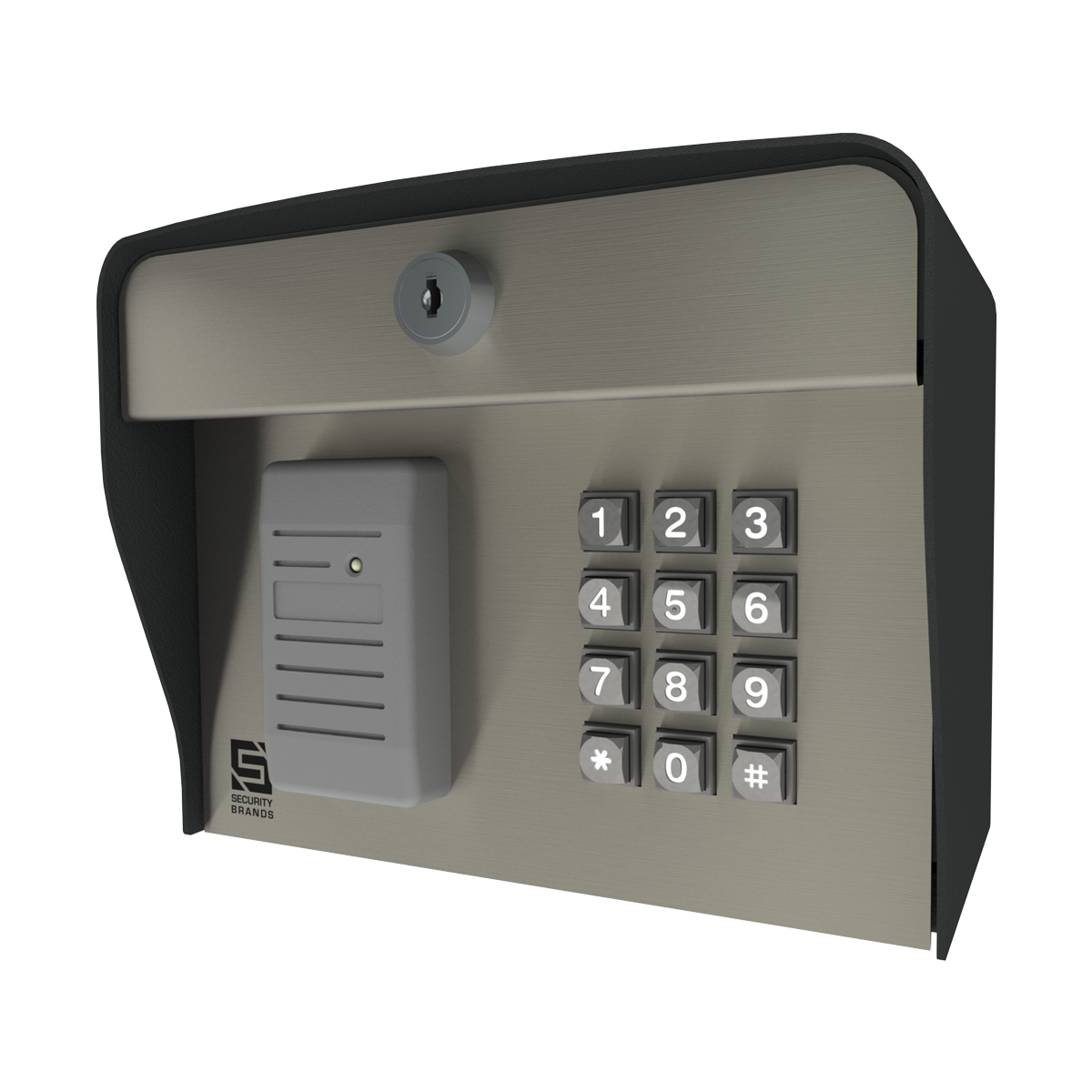 Security Brands Edge E3 HID 27-230HID – Smart Keypad and Card Reader with HID Proximity Reader