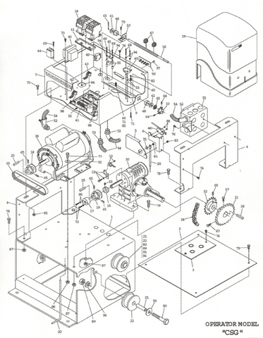 PowerMaster 38-00450 Chain Idler Assy For CSG – Protec Controls