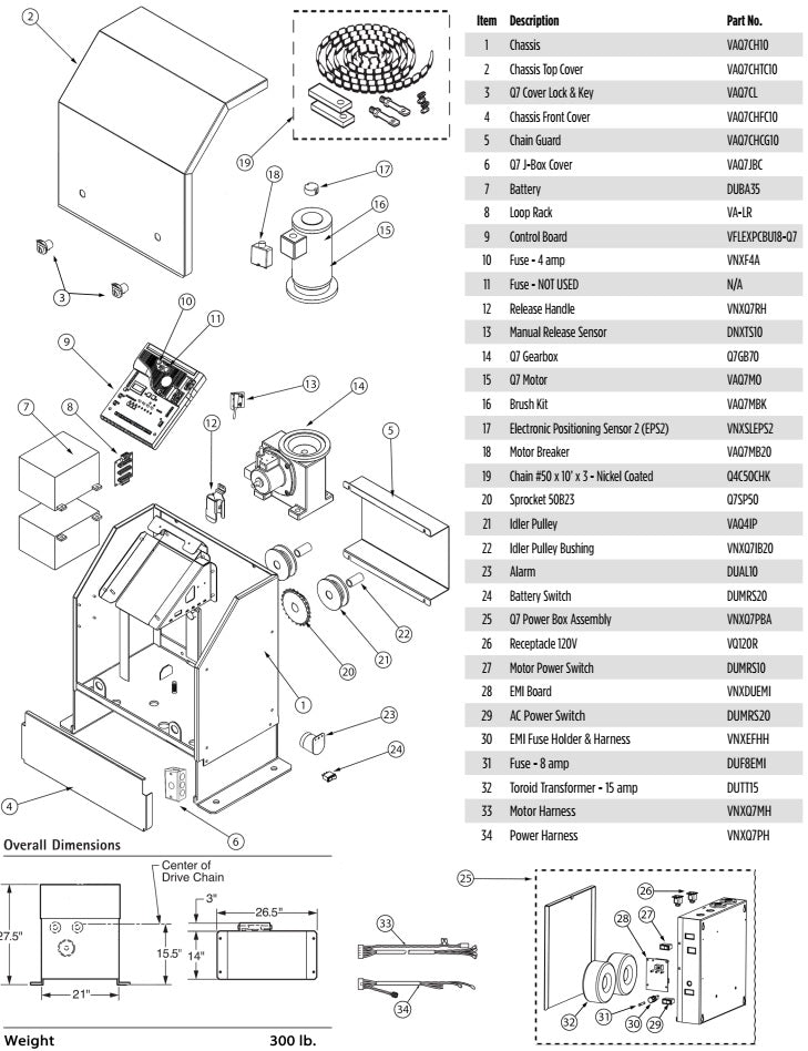 Viking Q-7 Electronic Positioning Sensor 2 (EPS2) - VNXSLEPS2