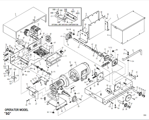 PowerMaster 38-00409 Disconnect Shaft Assembly For SG, SG2000 And SG20 ...